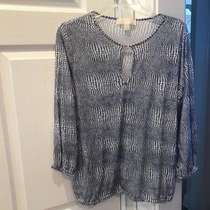 Michael Kors 3/4 Sleeve Shirt, Size P/L